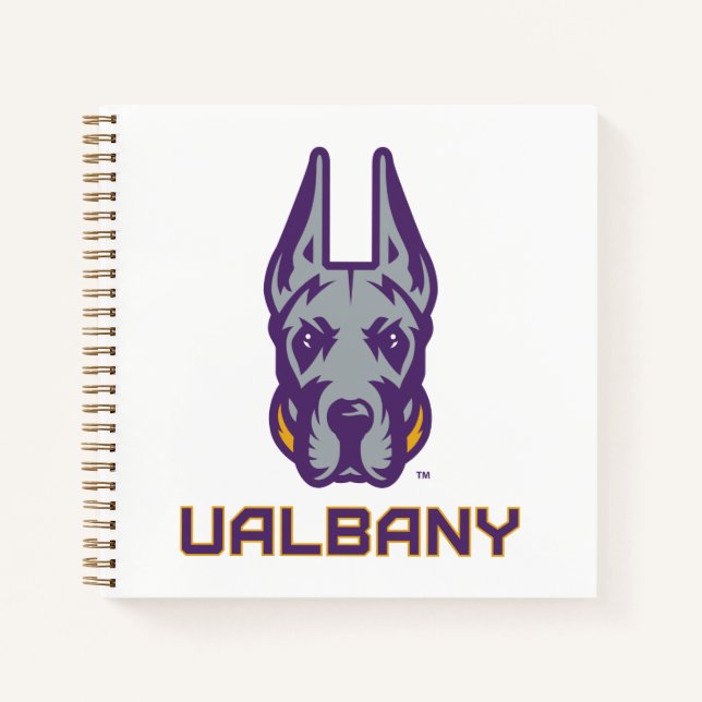 University at Albany Great Danes Notebook (Front)