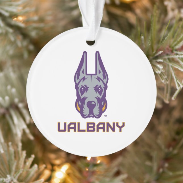 University at Albany Great Danes Ornament (Tree)