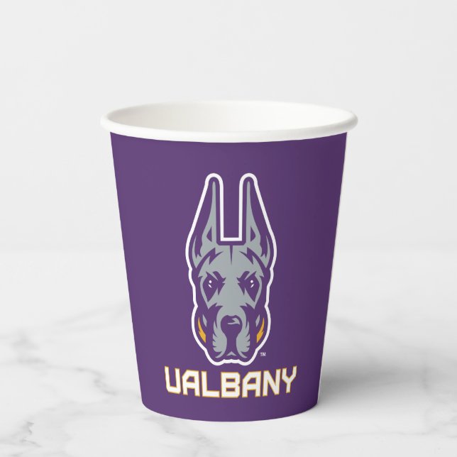 University at Albany Great Danes Paper Cups (Back)