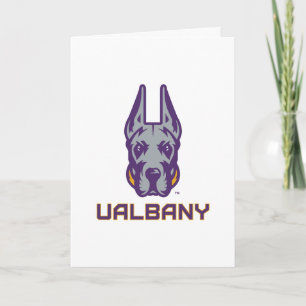 University at Albany Great Danes Thank You Card