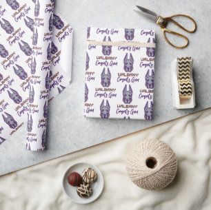 University at Albany Great Danes Wrapping Paper