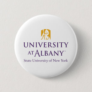 University at Albany Iconic Logo 6 Cm Round Badge