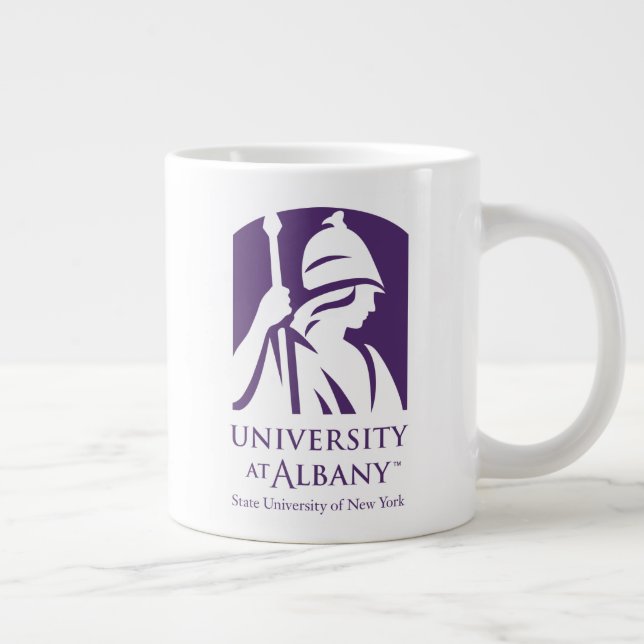 University at Albany Iconic Logo Large Coffee Mug (Right)