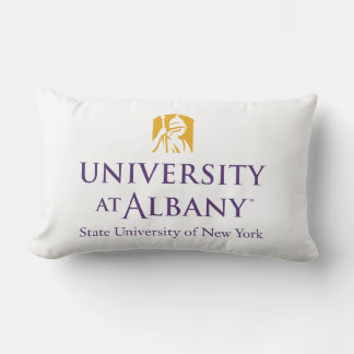 University at Albany Iconic Logo Lumbar Cushion