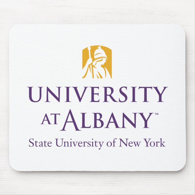 University at Albany Iconic Logo Mouse Mat (Front)