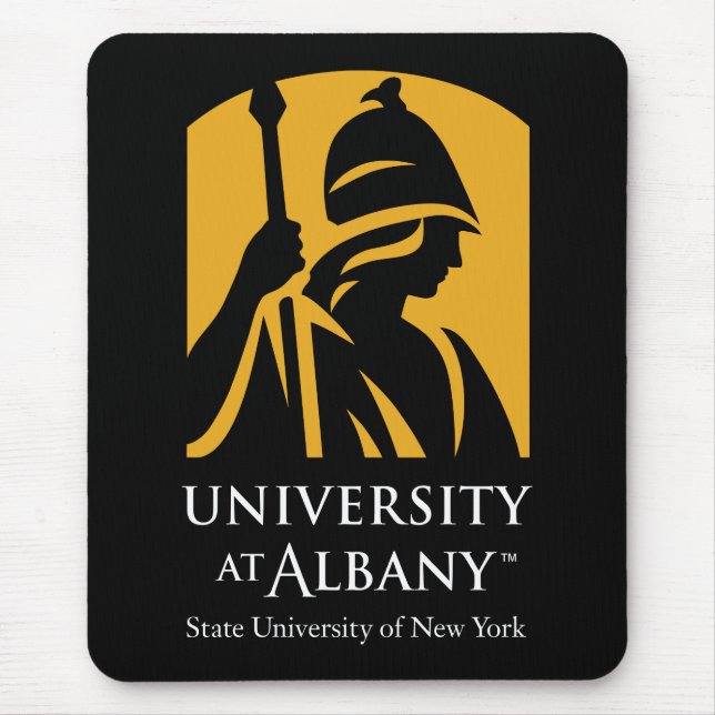 University at Albany Iconic Logo Mouse Mat (Front)