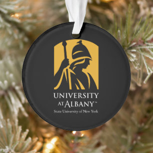 University at Albany Iconic Logo Ornament