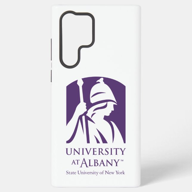 University at Albany Iconic Logo Samsung Galaxy S22 Ultra Case (Back)