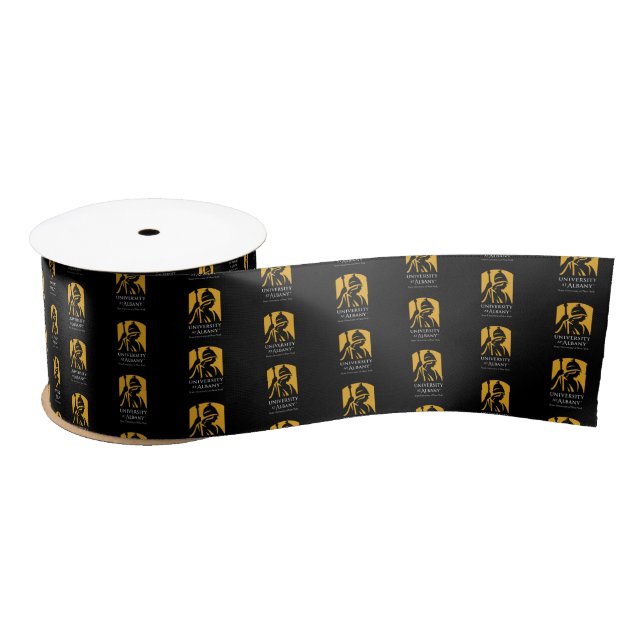 University at Albany Iconic Logo Satin Ribbon (Spool)
