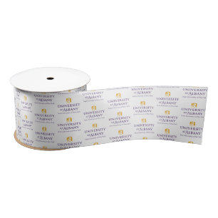 University at Albany Iconic Logo Satin Ribbon