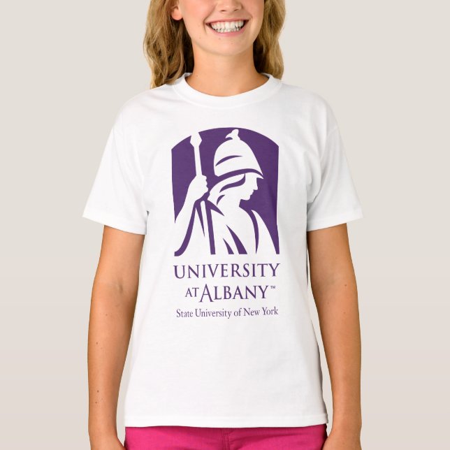 University at Albany Iconic Logo T-Shirt (Front)