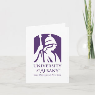 University at Albany Iconic Logo Thank You Card