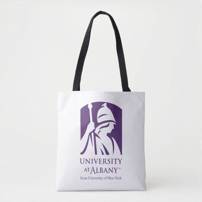 University at Albany Iconic Logo Tote Bag (Front)