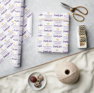 University at Albany Iconic Logo Wrapping Paper