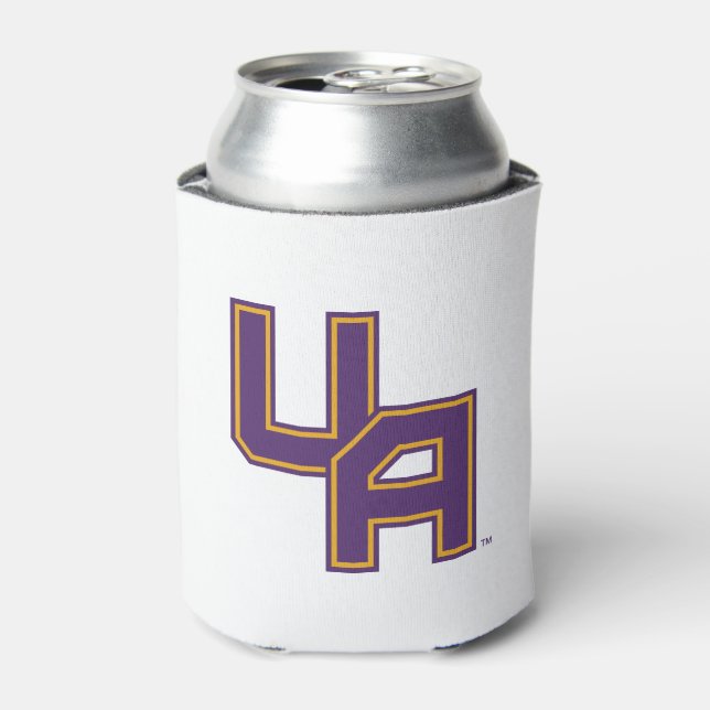 University at Albany Initials Logo Can Cooler (Can Front)