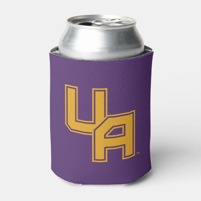 University at Albany Initials Logo Can Cooler (Can Front)