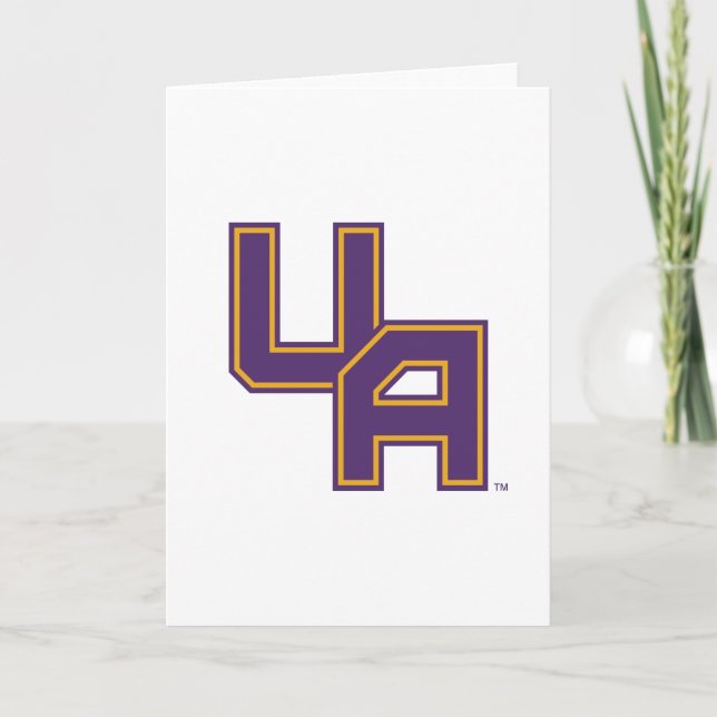 University at Albany Initials Logo Card (Front)