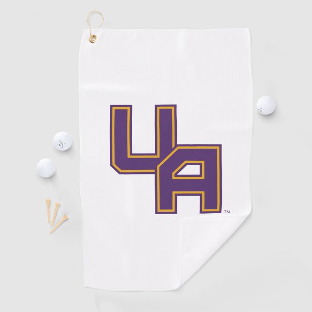 University at Albany Initials Logo Golf Towel (InSitu)