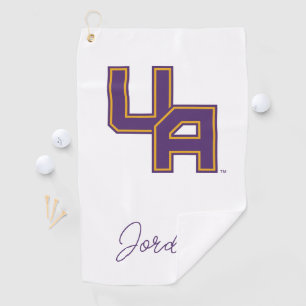 University at Albany Initials Logo Golf Towel