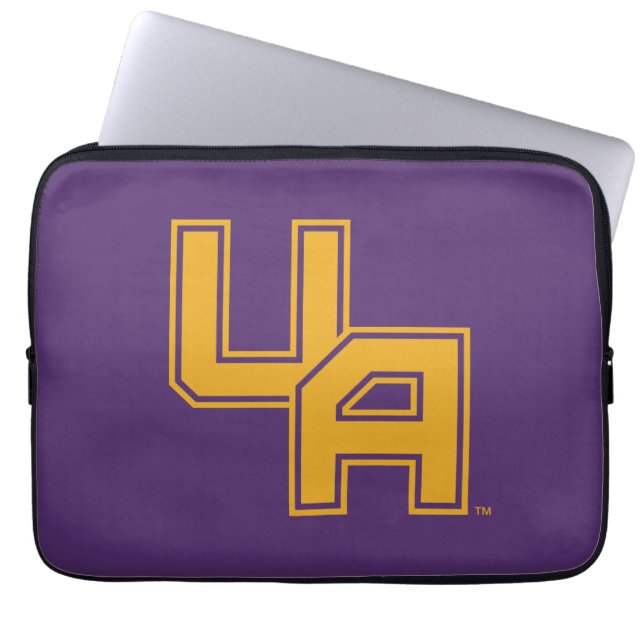 University at Albany Initials Logo Laptop Sleeve (Front)