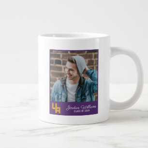 University at Albany Initials Logo Large Coffee Mug