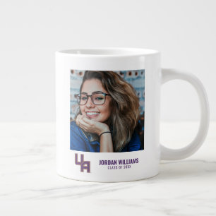 University at Albany Initials Logo Large Coffee Mug