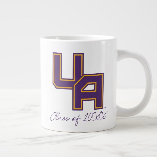 University at Albany Initials Logo Large Coffee Mug (Right)