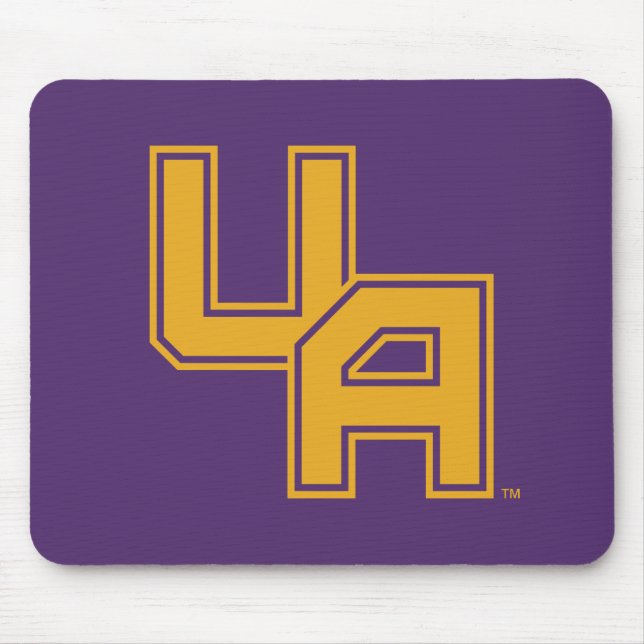 University at Albany Initials Logo Mouse Mat (Front)