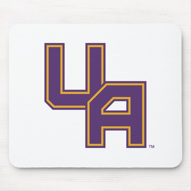 University at Albany Initials Logo Mouse Mat (Front)