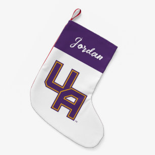 University at Albany Initials Logo Small Christmas Stocking