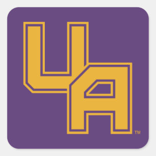 University at Albany Initials Logo Square Sticker