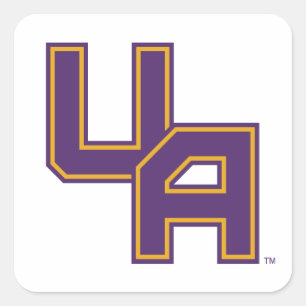 University at Albany Initials Logo Square Sticker