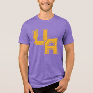 University at Albany Initials Logo Tri-Blend Shirt