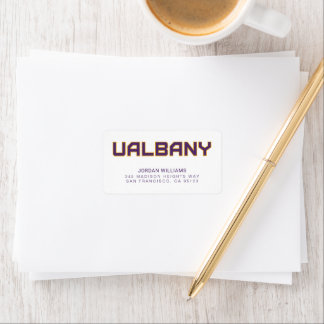University at Albany Wordmark Label