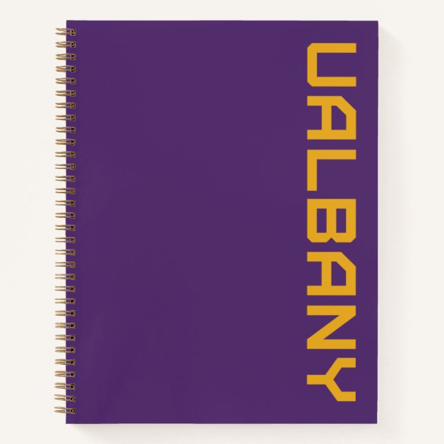 University at Albany Wordmark Notebook (Front)