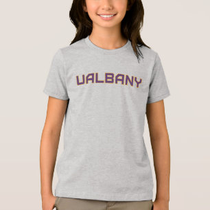 University at Albany Wordmark Tri-Blend Shirt