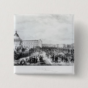 University College School, London, 1835 15 Cm Square Badge
