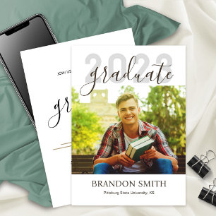 University Graduation 2023 Photo Invitation