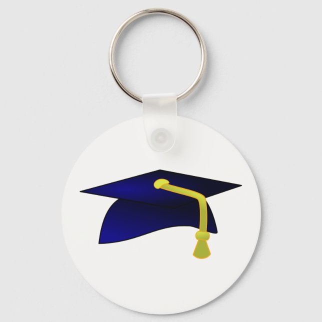 University Hat Key Ring (Front)