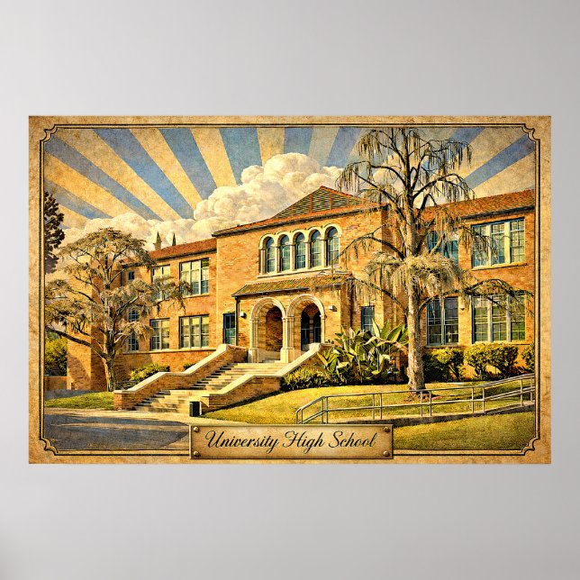 University High School Poster (Front)