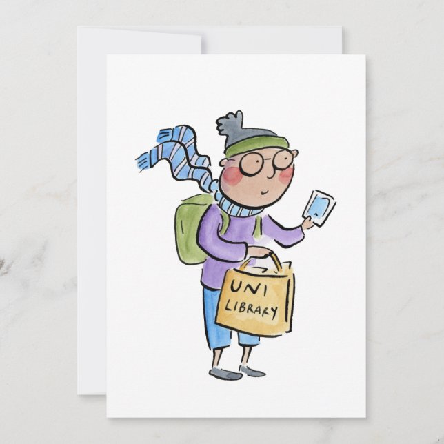 University Library Invitation (Front)