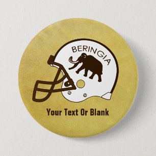 University of Beringia Football 7.5 Cm Round Badge