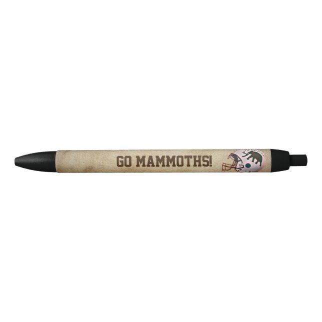 University of Beringia Football Black Ink Pen (Front)