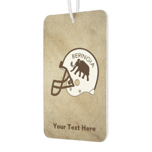 University of Beringia Football Car Air Freshener