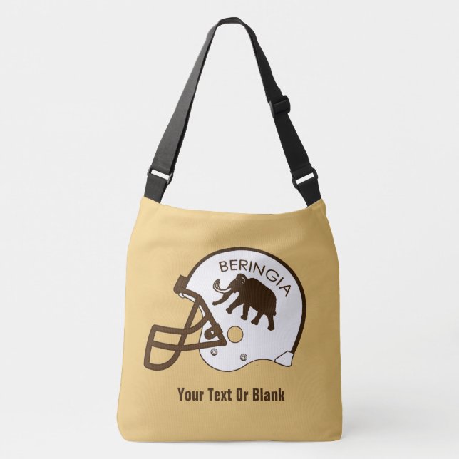 University of Beringia Football Crossbody Bag (Front)