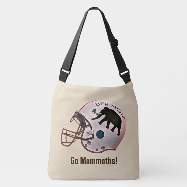University of Beringia Football Crossbody Bag (Front)