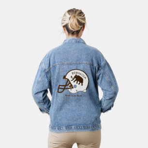 University of Beringia Football Denim Jacket