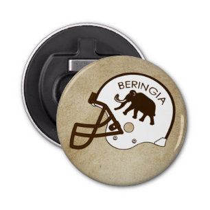 University of Beringia Football Helmet Bottle Opener