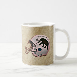 University of Beringia Football Helmet Coffee Mug