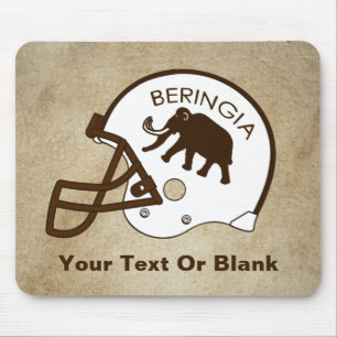 University of Beringia Football Helmet Mouse Mat